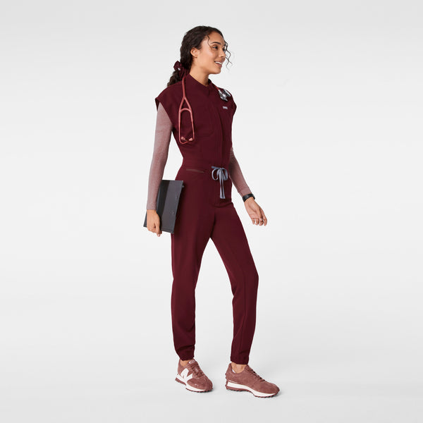 Burgundy FIGS Scrunchie