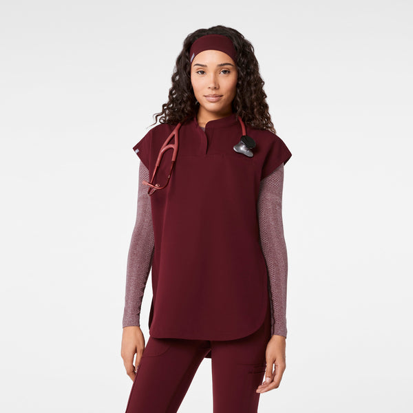 Burgundy Cinched Headband
