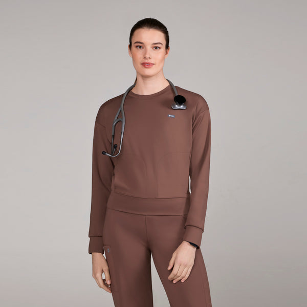 women's Cedar Cornelia FORMx Crewneck - Scrub Top™