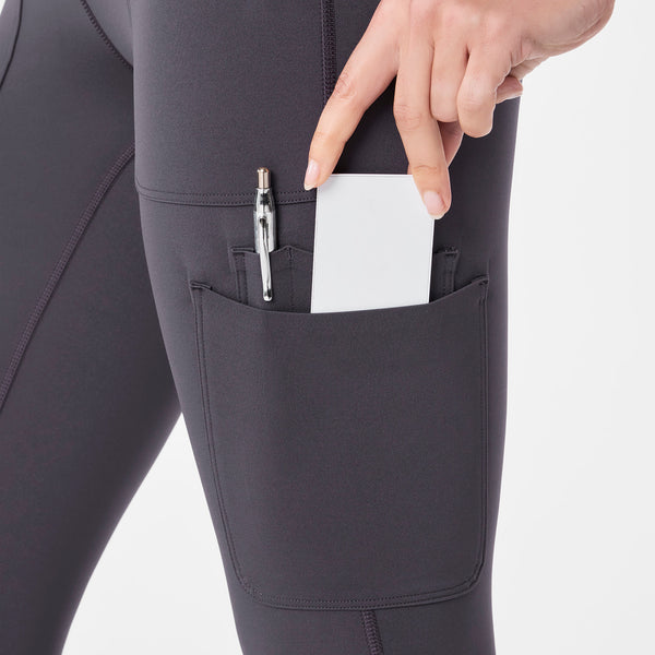 women's Charcoal High Waisted Ashland - Skinny ScrubLegging™