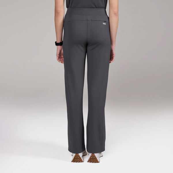 women's Charcoal Valle FORMx Straight Leg - Scrub Pant
