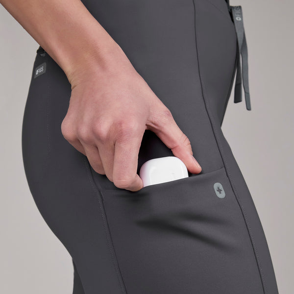 women's Charcoal Valle FORMx Straight Leg - Scrub Pant