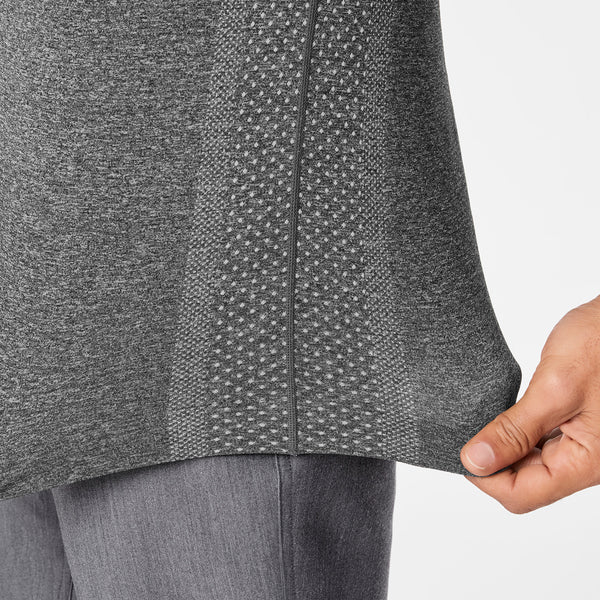 men's Graphite Makato Seamless ¾ Sleeve - Underscrub