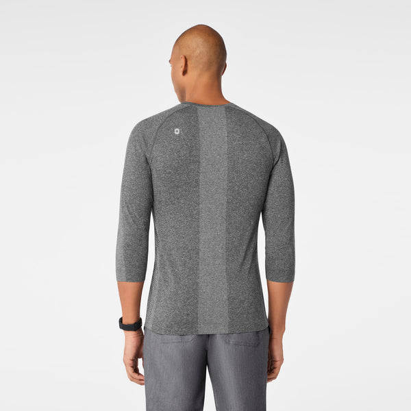 men's Graphite Makato Seamless ¾ Sleeve - Underscrub