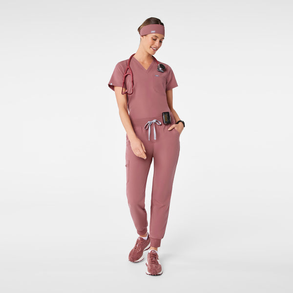 Mauve Cinched Headband