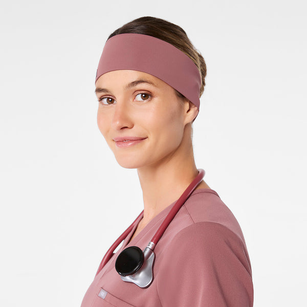 Mauve Cinched Headband