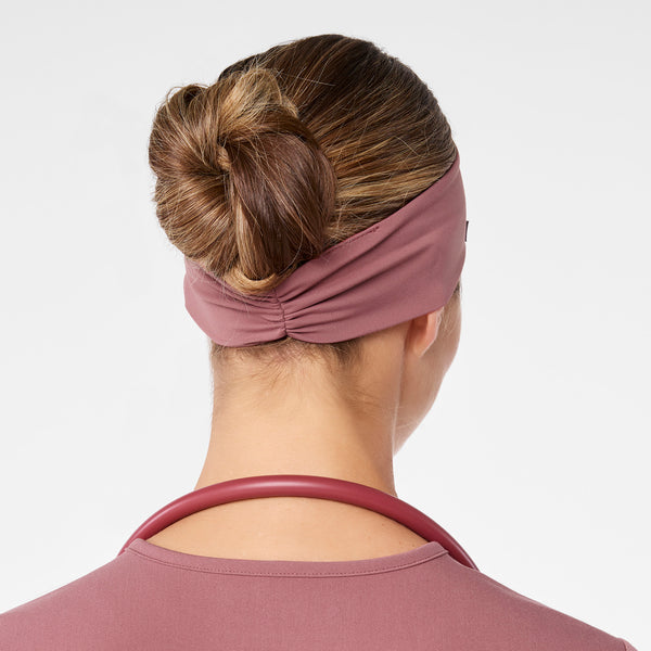 Mauve Cinched Headband