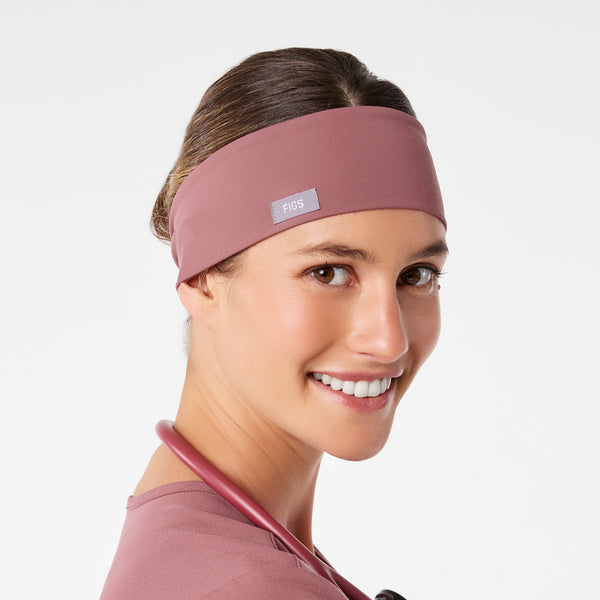 Mauve Cinched Headband