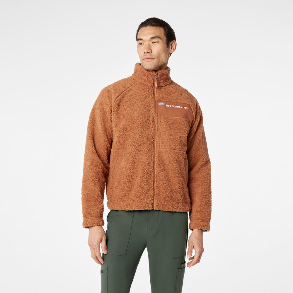 men's Mocha On Shift High Pile - Bomber Jacket™