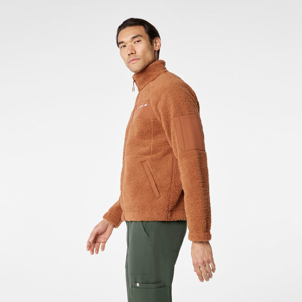 men's Mocha On Shift High Pile - Bomber Jacket™