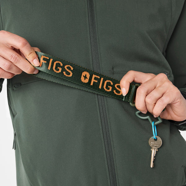 unisex Moss Wristlet Keychain