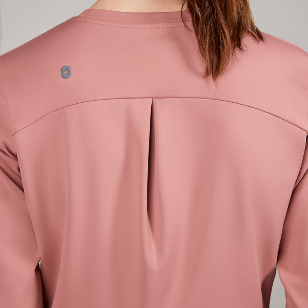 women's Muted Mulberry Cornelia FORMx Crewneck - Scrub Top™