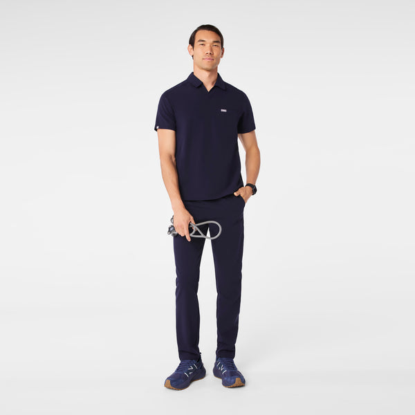men's Navy Arad Polo - Scrub Top