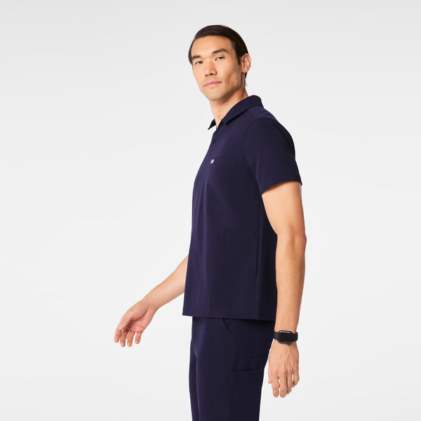 men's Navy Arad Polo - Scrub Top
