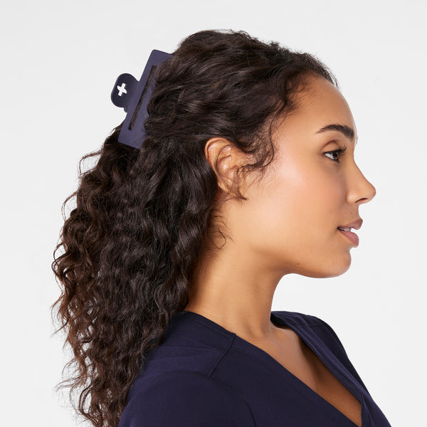 Navy FIGS Claw Clip