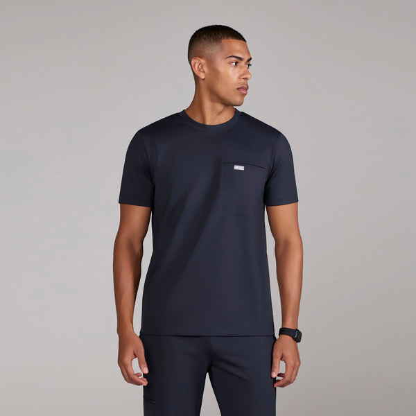 men's Navy Darien FORMx - Crewneck Scrub Top