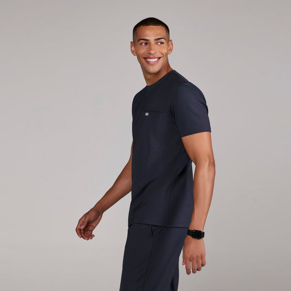 men's Navy Darien FORMx - Crewneck Scrub Top