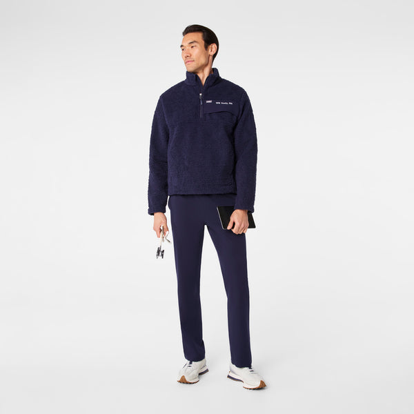 men's Navy On-Shift High Pile - Fleece Pullover Jacket™