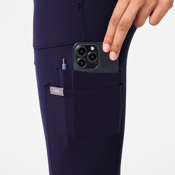 women's Navy High Waisted Ashland - Skinny ScrubLegging™