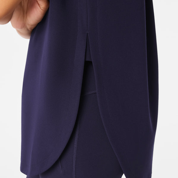women's Navy Rafaela - Tunic Scrub Top™