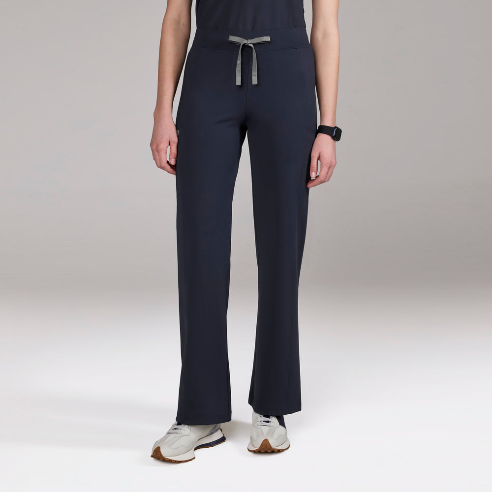 women's Navy Valle FORMx Straight Leg - Scrub Pant