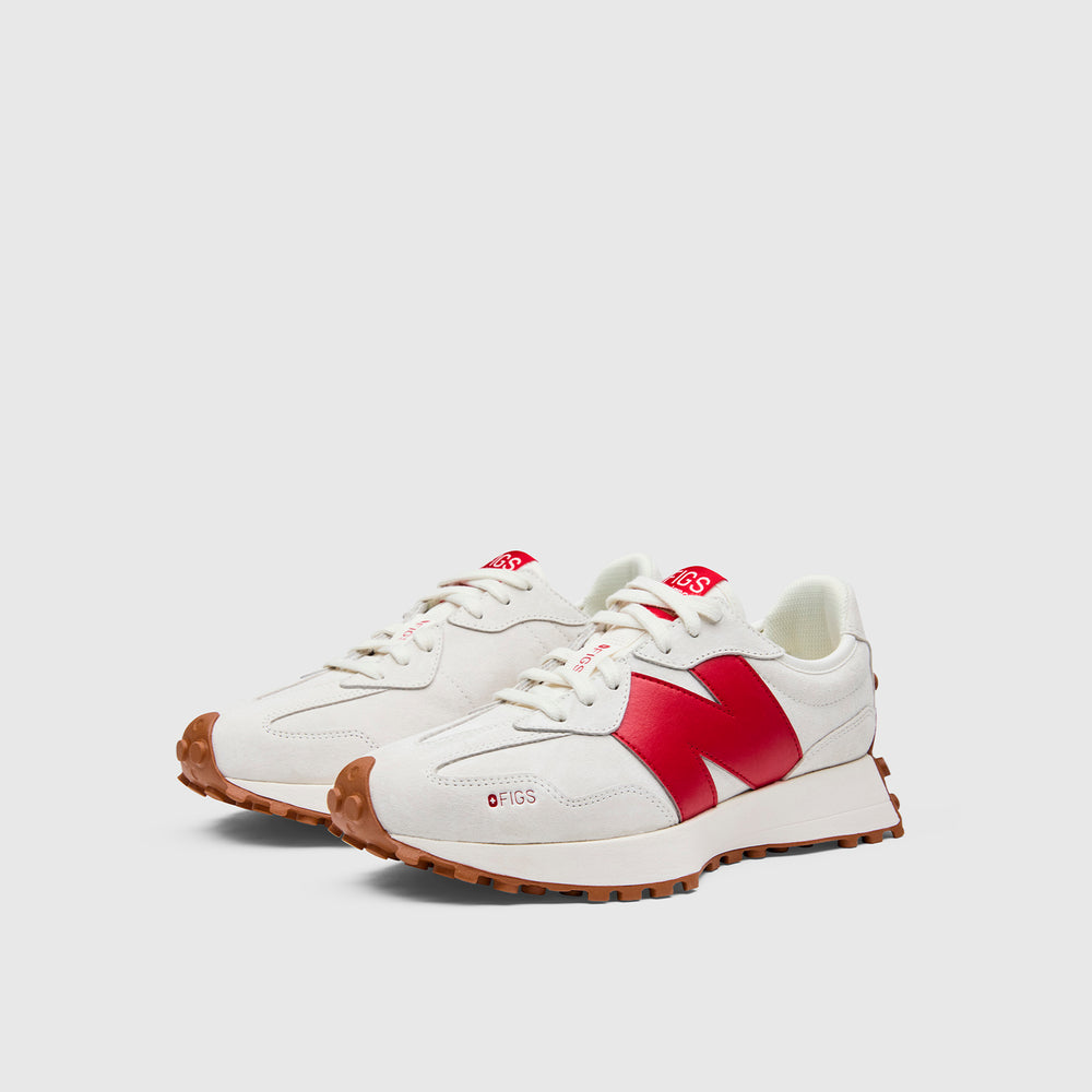 unisex Off White FIGS | New Balance 327