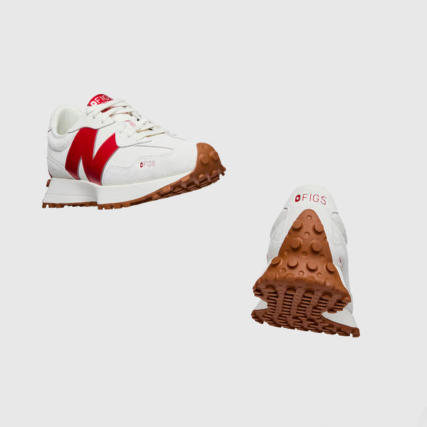 unisex Off White FIGS | New Balance 327