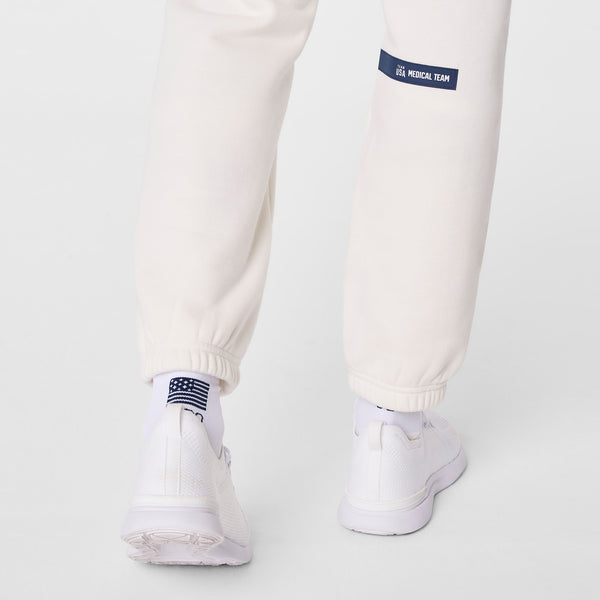 women's Off White FIGS x Team USA Off-Shift - Relaxed Jogger Sweatpants™