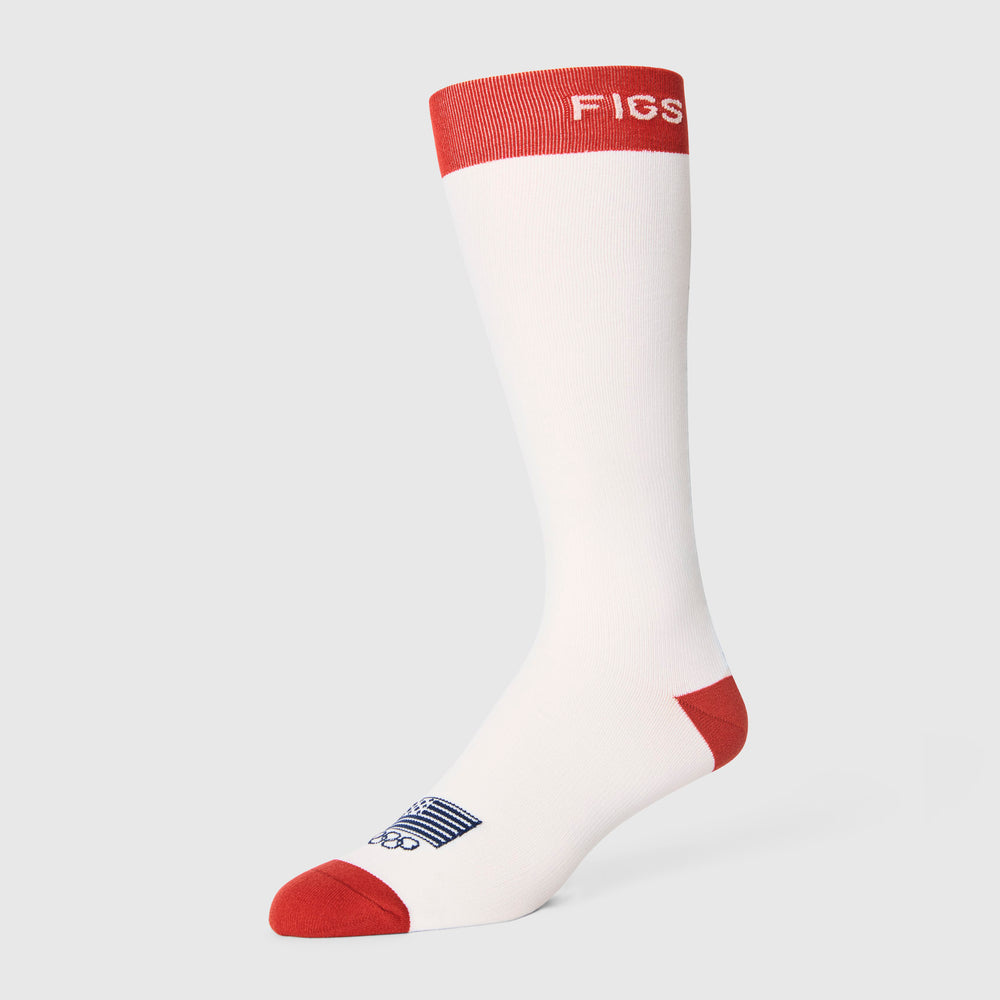 unisex Off White Olympics FIGS x Team USA - Compression Socks