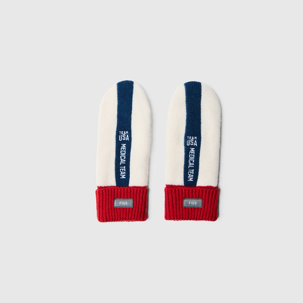 unisex Off White FIGS x Team USA - Knitted Gloves