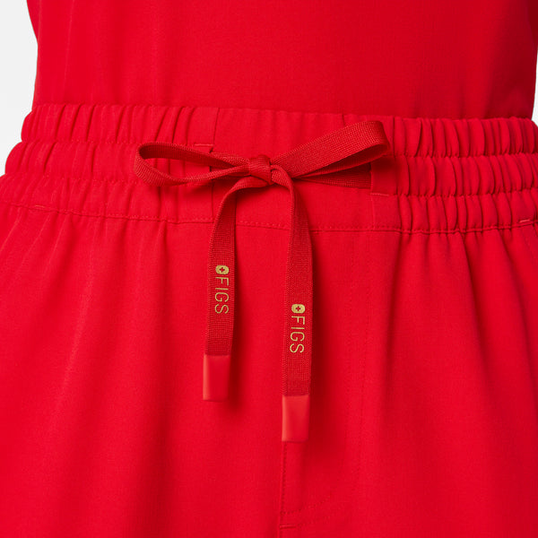women's Lunar New Year Pop Red High Waisted Uman Relaxed - Tall Jogger Scrub Pant
