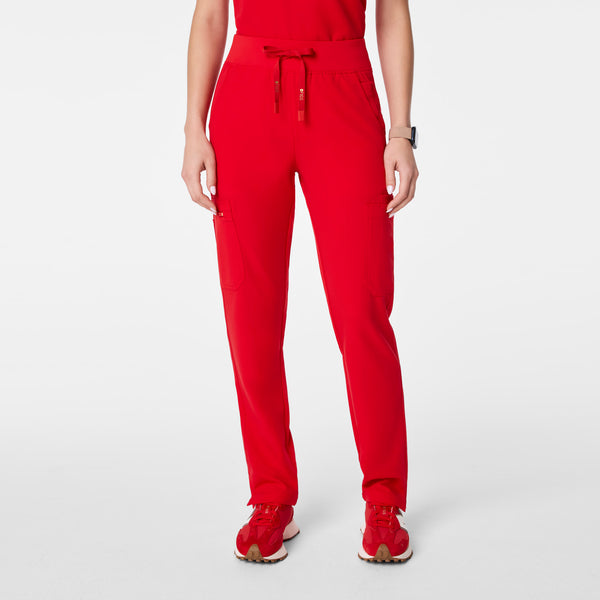 women's Lunar New Year Pop Red High Waisted Yola - Skinny Scrub Pant™