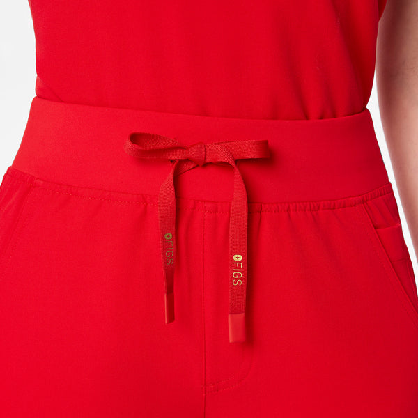 women's Lunar New Year Pop Red High Waisted Yola - Skinny Scrub Pant™