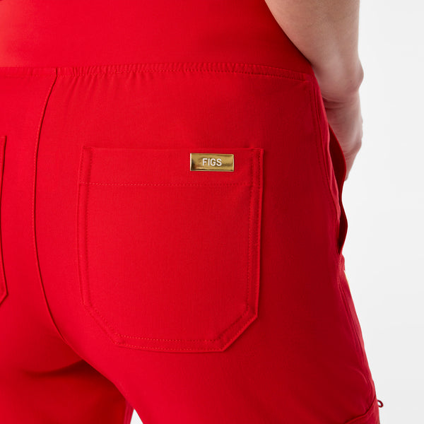 women's Lunar New Year Pop Red High Waisted Yola - Skinny Scrub Pant™