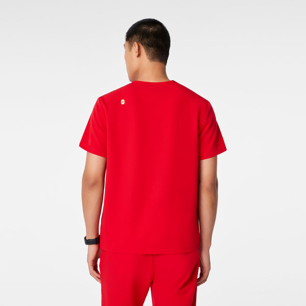Men's Lunar New Year Pop Red Leon -  Scrub Top™