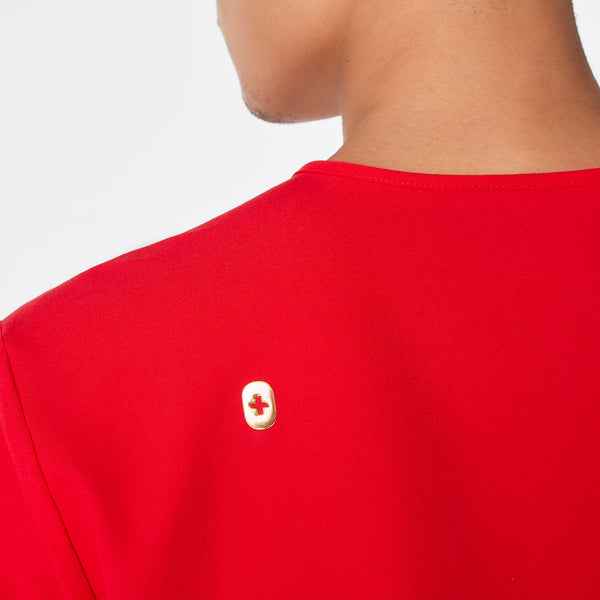 Men's Lunar New Year Pop Red Leon -  Scrub Top™