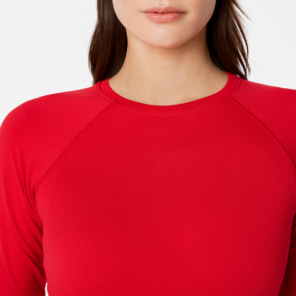women's Lunar New Year Ombre Pop Red Salta Seamless - Longsleeve Underscrub