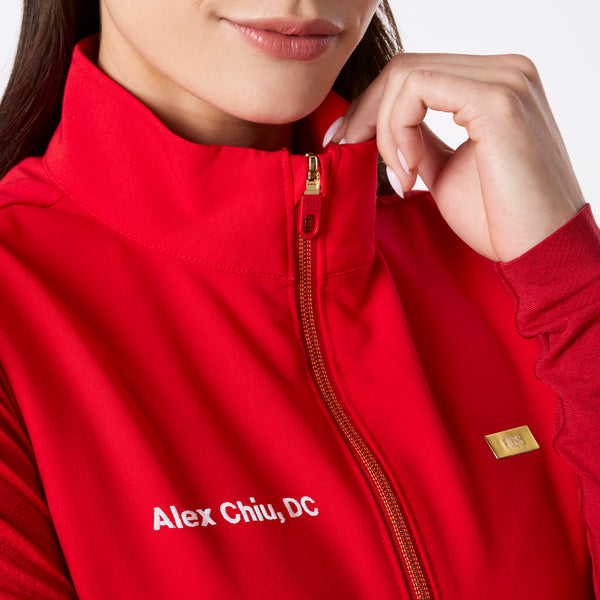 Women's Lunar New Year Pop Red Sydney Vest