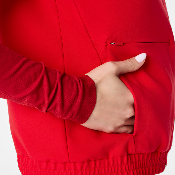 Women's Lunar New Year Pop Red Sydney Vest