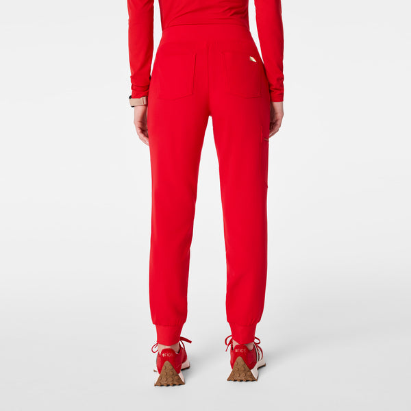 women's Lunar New Year Pop Red Zamora - Petite Jogger Scrub Pant™
