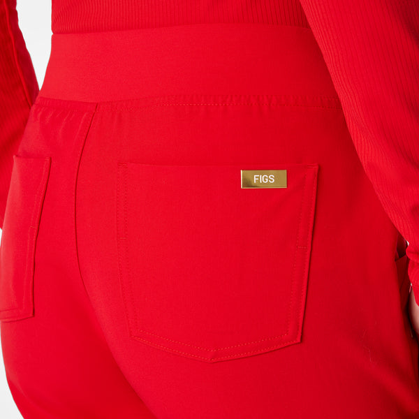 women's Lunar New Year Pop Red Zamora - Petite Jogger Scrub Pant™