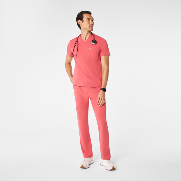 men's Pulmonary Pink Cairo - Short Straight-Leg Scrub Pant™