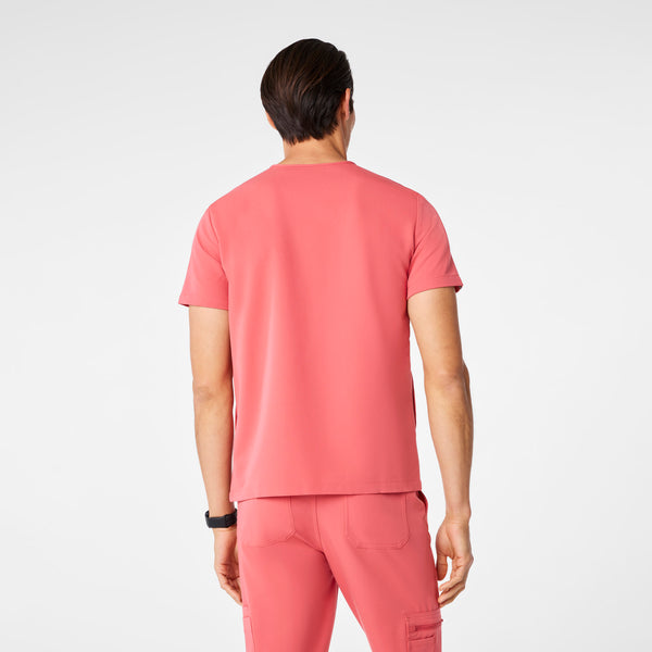 men's Pulmonary Pink Chisec - Three-Pocket Scrub Top™
