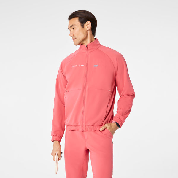 men's Pulmonary Pink Cobaki -  Scrub Jacket