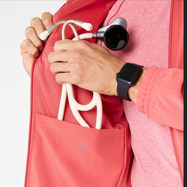 men's Pulmonary Pink Cobaki -  Scrub Jacket