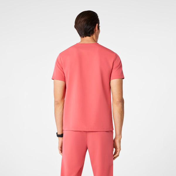 men's Pulmonary Pink Leon - Three-Pocket Scrub Top™