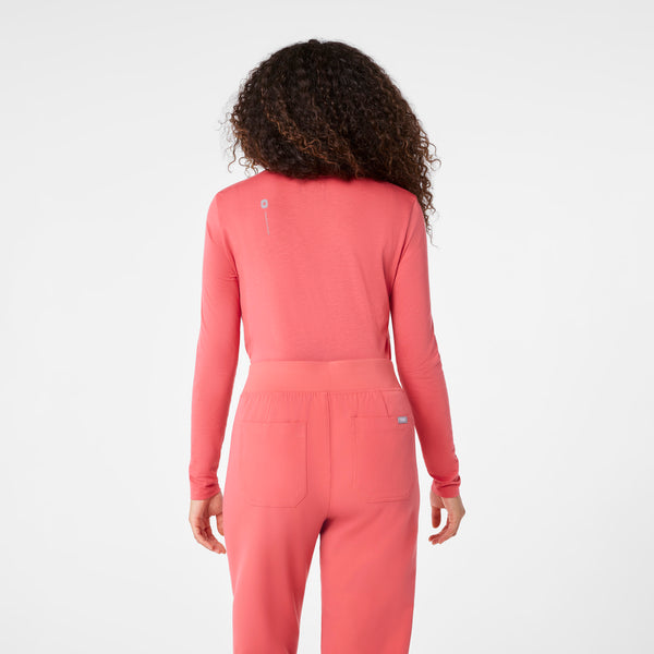 women's Pulmonary Pink Oxytocin Overload - Long-Sleeve Underscrub