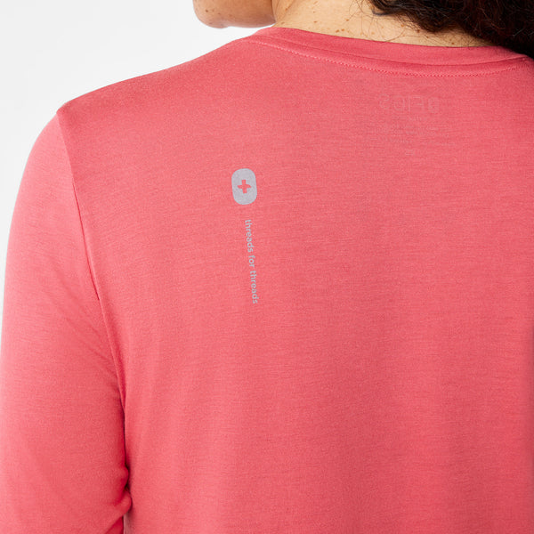 women's Pulmonary Pink Love Is The Cure - Long-Sleeve Underscrub