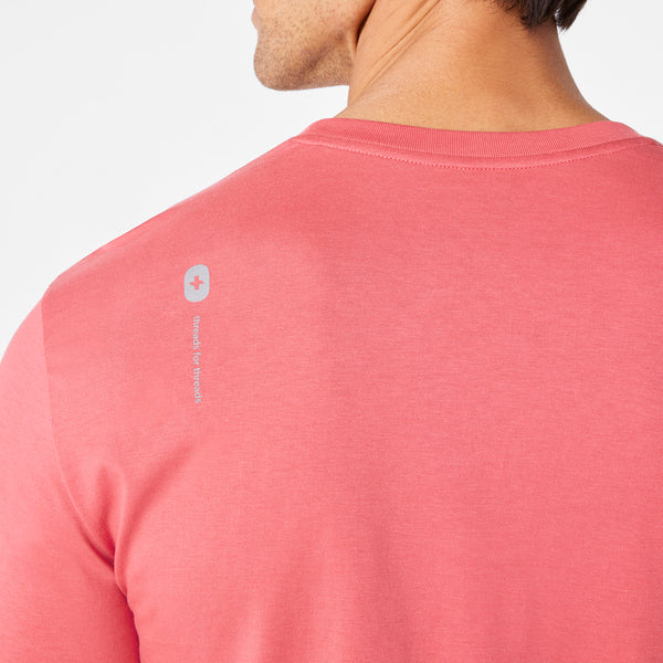 men's Pulmonary Pink Oxytocin Overload - Long-Sleeve Underscrub