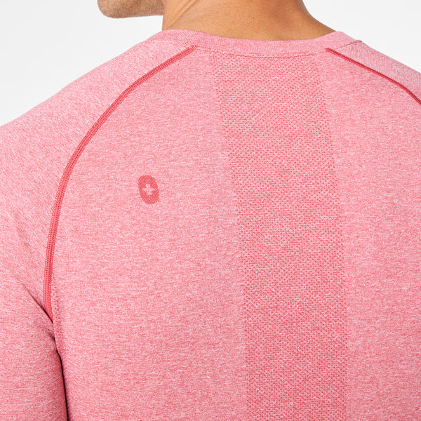 men's Pulmonary Pink Makato Seamless - Longsleeve Underscrub